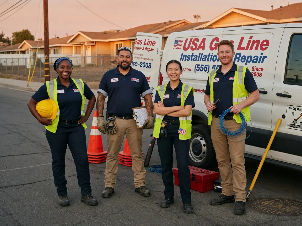 Gas Line Installation company in Andale, KS